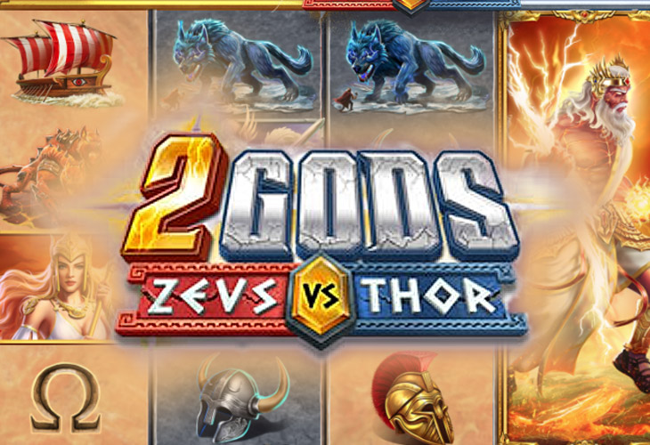 2 Gods Zeus vs Thor - 4ThePlayer slot at Flagman Polska Casino