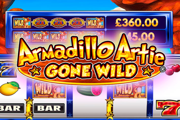 Armadillo Artie Gone Wild - DWG slot at Flagman Polska Casino