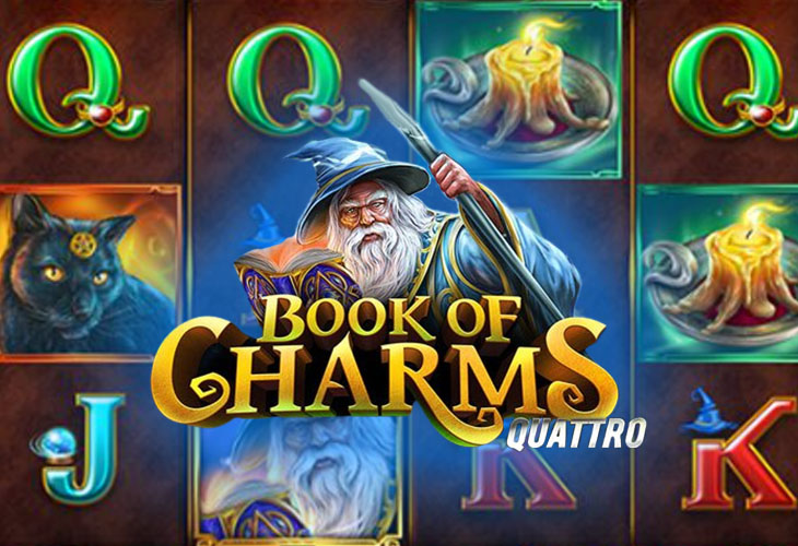 Book of Charms Quattro - Stakelogic slot at Flagman Polska Casino