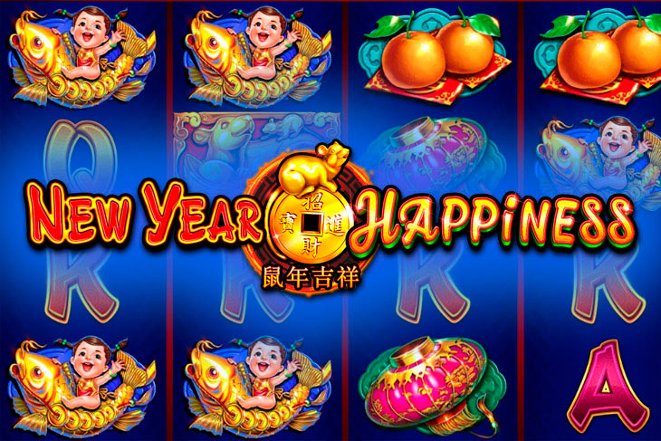 New Year Happiness - Ruby Play slot at Flagman Polska Casino